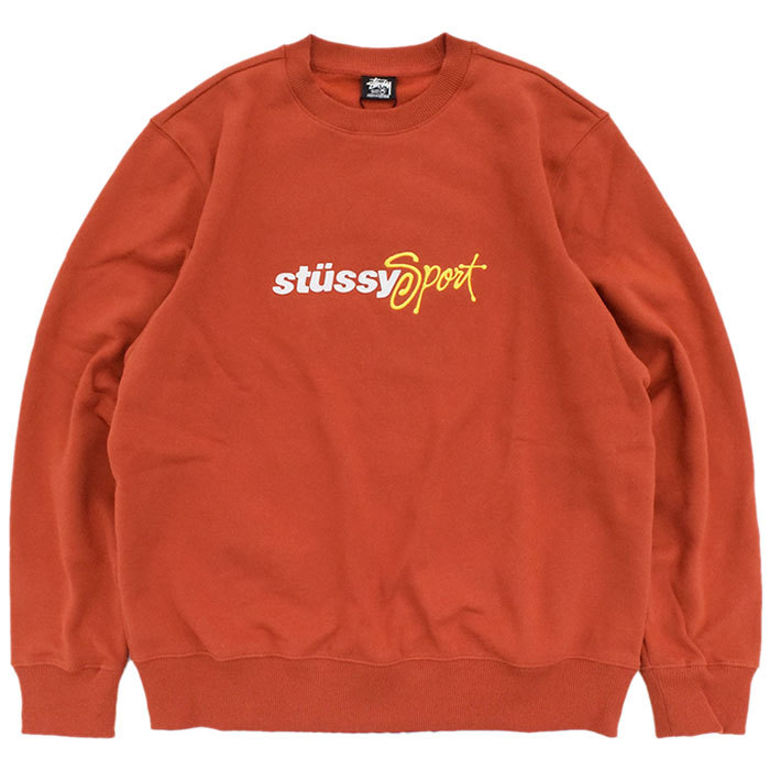 ステューシー トレーナー STUSSY メンズ Sport Applique ( crew sweat