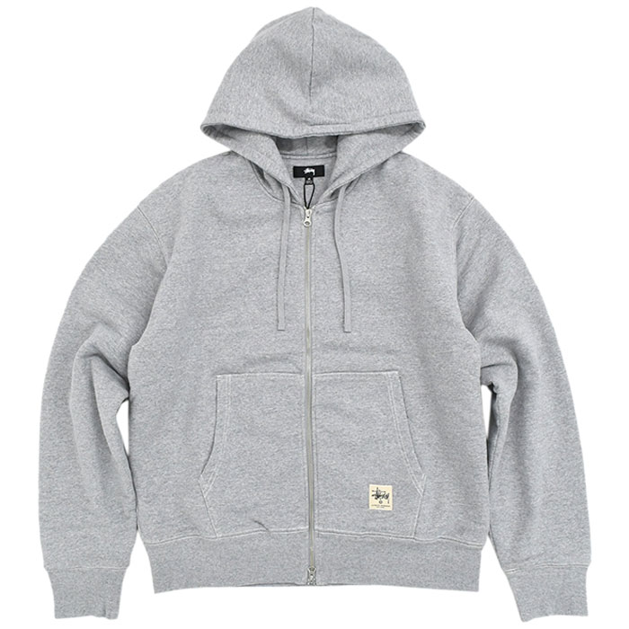 ステューシー パーカー ジップアップ STUSSY メンズ Double Face Label ( full zip hoodie スウェット  トップス 118460 USAモデル 正規 )