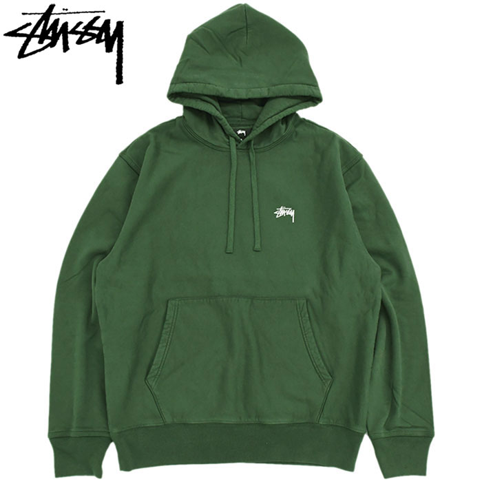 ステューシー パーカー プルオーバー STUSSY メンズ 23SP Stock Logo ( stussy Pullover Hoodie  スウェット トップス 118469 USAモデル 正規 )