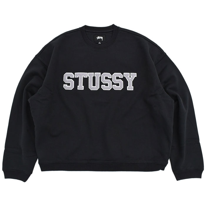 ステューシー トレーナー STUSSY メンズ Relaxed Oversized(crew sweat ビッグシルエット オーバーサイズ スウェット  118517 USAモデル 正規)