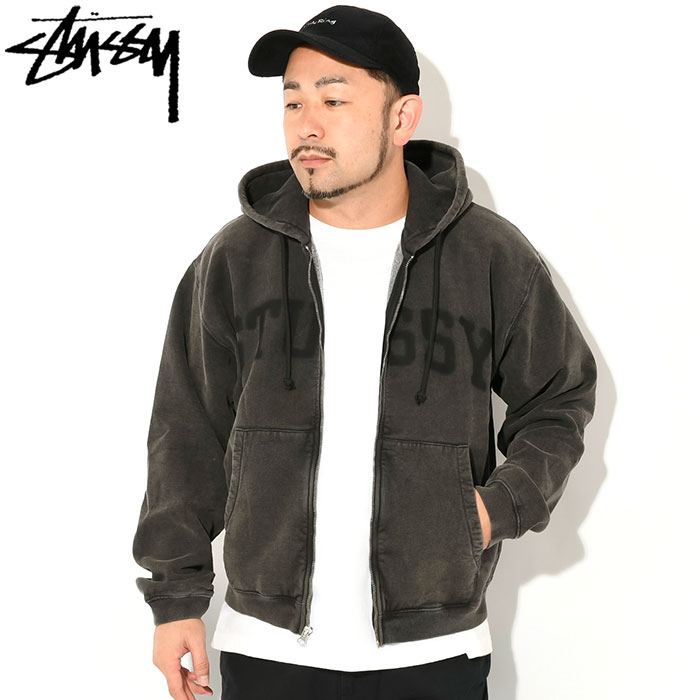 ステューシー パーカー ジップアップ STUSSY メンズ Faded Graphic ( full zip hoodie スウェット トップス  男性用 118553 USAモデル 正規 ) : stu-118553 : ice field - 通販 - Yahoo!ショッピング