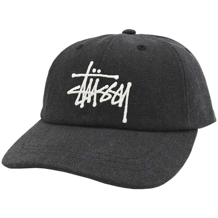 STUSSY ステューシー キャップ 帽子 Canvas Big Basic Low Pro