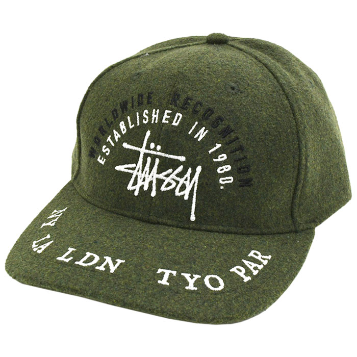 STUSSY ステューシー キャップ 帽子 Worldwide Low Pro Cap