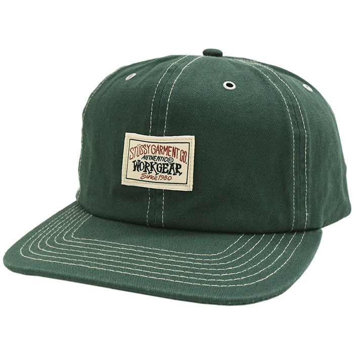 ステューシー キャップ 帽子 STUSSY Workgear Snapback Cap (ベースボールキャップ スナップバック メンズ・男性用 1311083 USAモデル 正規)｜icefield｜02