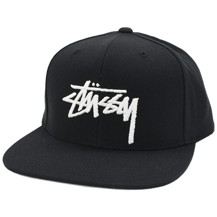 STUSSY ステューシー キャップ 帽子 Big Stock Wool Snapback