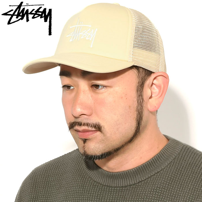 ステューシー キャップ 帽子 STUSSY Big Basic Trucker Cap ( トラッカーキャップ メッシュキャップ スナップバック  メンズ・男性用 1311088 USAモデル 正規 ) : stu-1311088 : ice field - 通販 - Yahoo!ショッピング