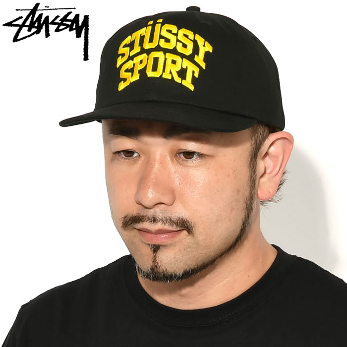 ステューシー キャップ 帽子 STUSSY Stussy Sport Cap ( スナップバック メンズ・男性用 1311101 USAモデル 正規 )｜icefield｜02