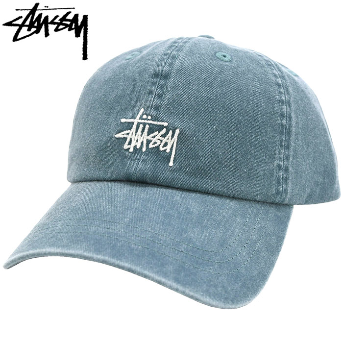 STU 帽子 STUSSY ステューシー キャップ 帽子 Basic Washed Low Pro Cap