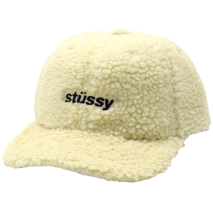 ステューシー キャップ 帽子 STUSSY Sherpa Fleece Low Pro Cap (ローキャップ ストラップバック シェルパ フリース 131954 USAモデル 正規)｜icefield｜04