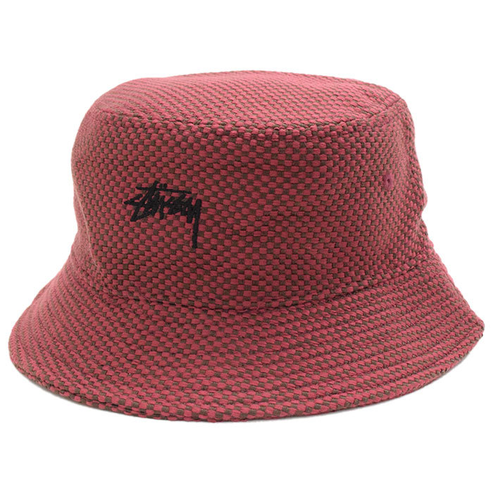 ステューシー バケット ハット STUSSY Jute Weave Bucket Hat 帽子 ( stussyhat メンズ・男性用 1321047 USAモデル 正規 )｜icefield｜02