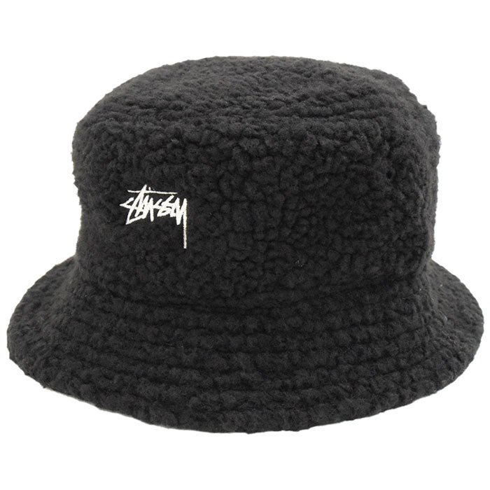 ステューシー バケット ハット STUSSY Sherpa Bucket Hat 帽子 ( stussyhat シェルパ フリース メンズ・男性用 1321070 USAモデル 正規 )｜icefield｜02