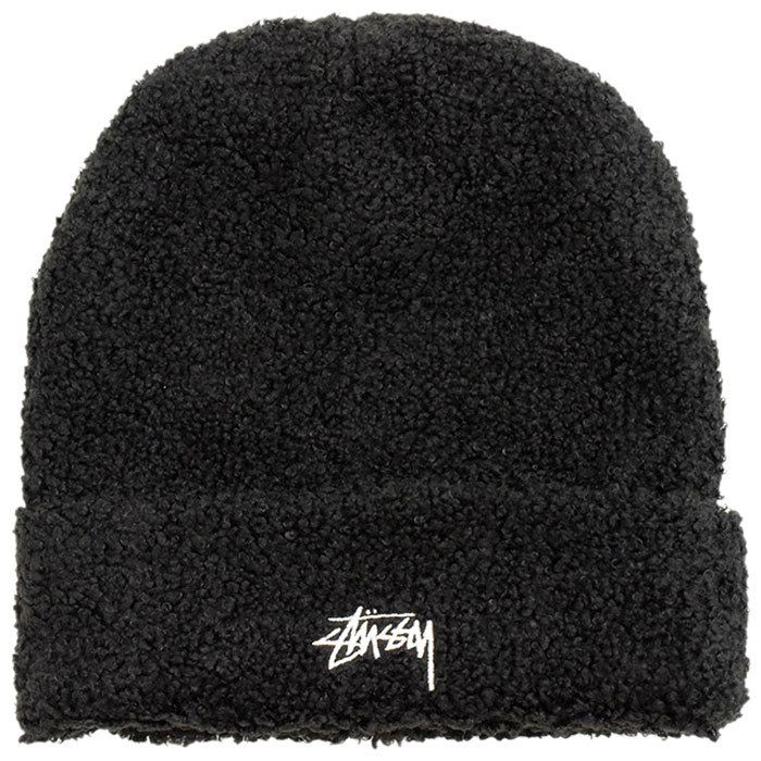 ステューシー ニット帽 STUSSY Boucle Fleece ( stussy beanie ビーニー フリース 帽子 ニットキャップ メンズ 1321081 USAモデル 正規 )｜icefield｜02