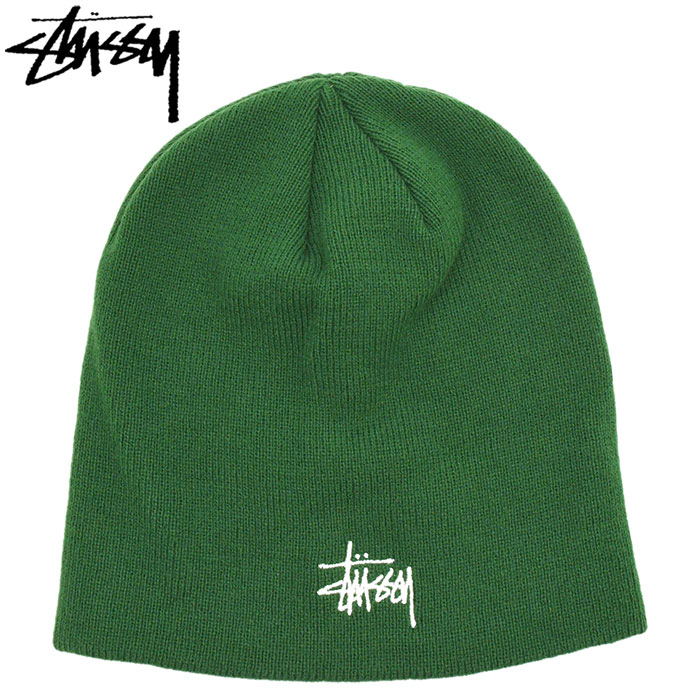 ステューシー ニット帽 STUSSY Basic Skullcap ( stussy beanie ビーニー 帽子 ニットキャップ メンズ・男性用  1321085 USAモデル 正規 )[M便 1/1]