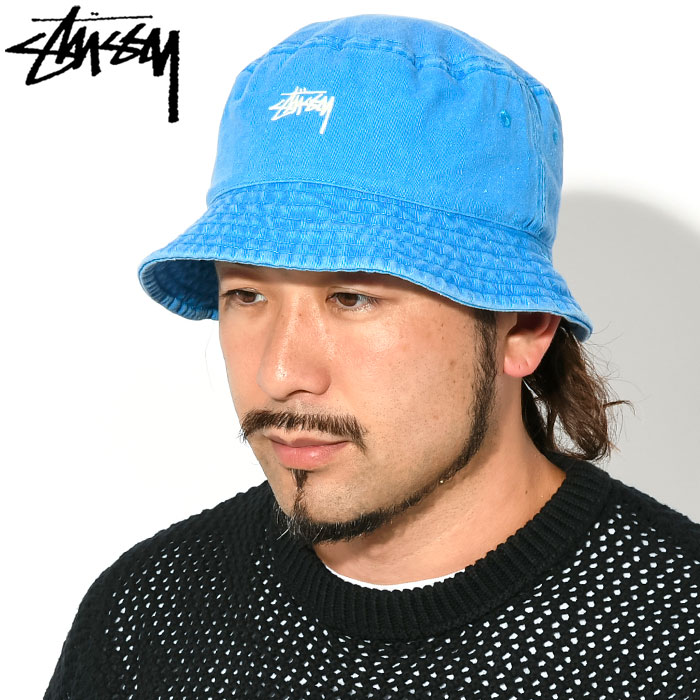 ステューシー バケット ハット STUSSY Washed Stock Bucket Hat 帽子 ...