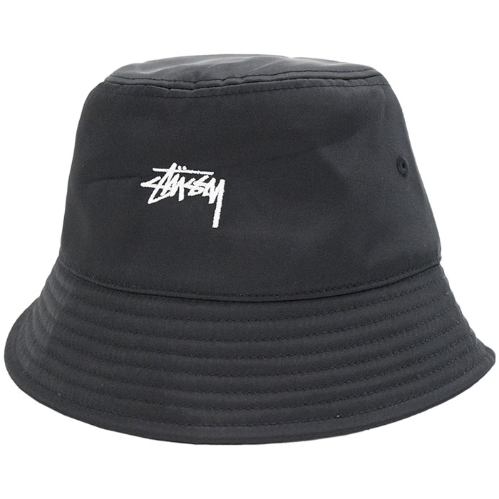 ステューシー バケット ハット STUSSY Satin Nylon Deep Bucket Hat 帽子 ( stussyhat メンズ・男性用  1321090 USAモデル 正規 )[M便 1/1]