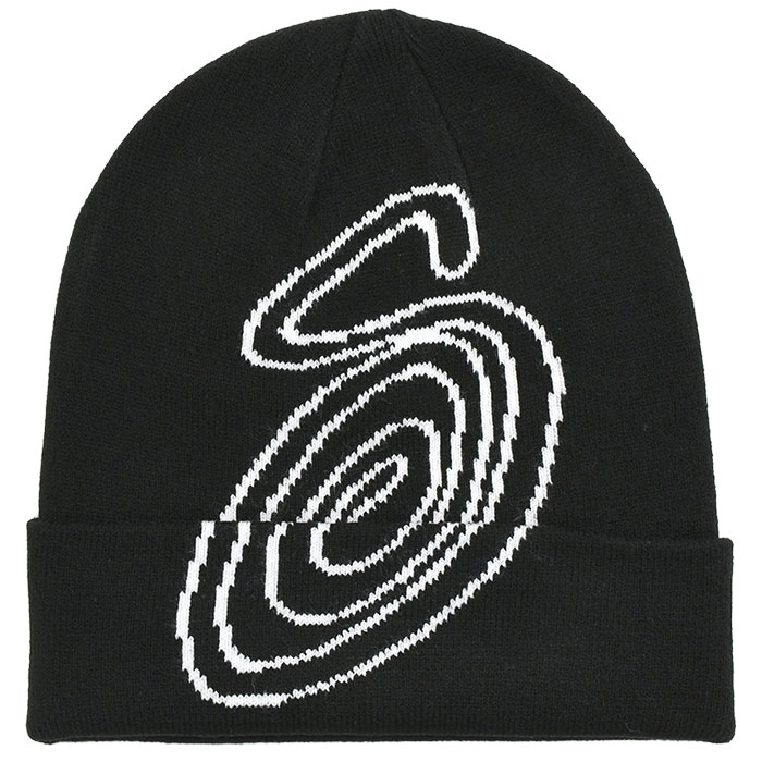 ステューシー ニット帽 STUSSY Swirl S Cuff ( stussy beanie ビーニー 帽子 ニットキャップ メンズ・男性用  1321148 USAモデル 正規 )
