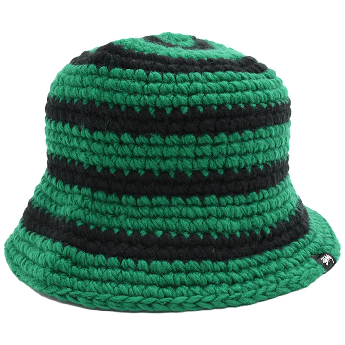 ステューシー バケット ハット STUSSY Swirl Knit Bucket Hat 帽子 ( stussyhat メンズ・男性用 1321167  USAモデル 正規 )[M便 1/1]