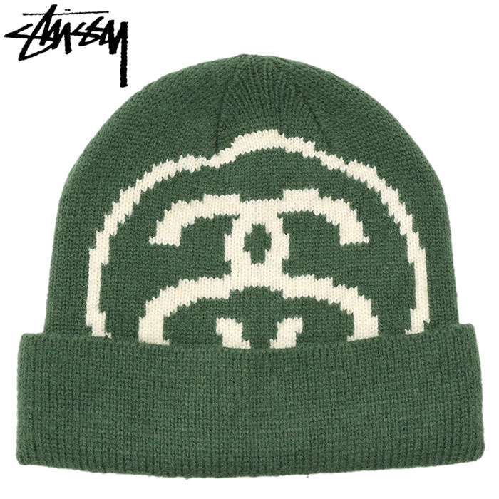 ステューシー ニット帽 STUSSY Big Link Cuff ( stussy beanie ビーニー 帽子 ニットキャップ メンズ・男性用 1321173 USAモデル 正規 )[M便 1/1]｜icefield｜03