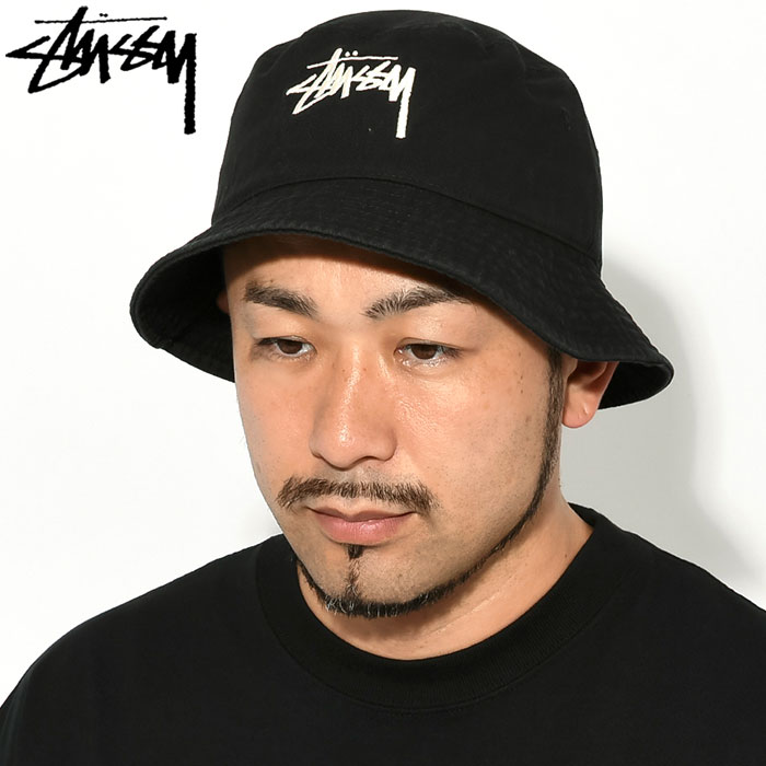 STUSSY メンズサファリ、バケットハットの商品一覧｜帽子｜財布、帽子