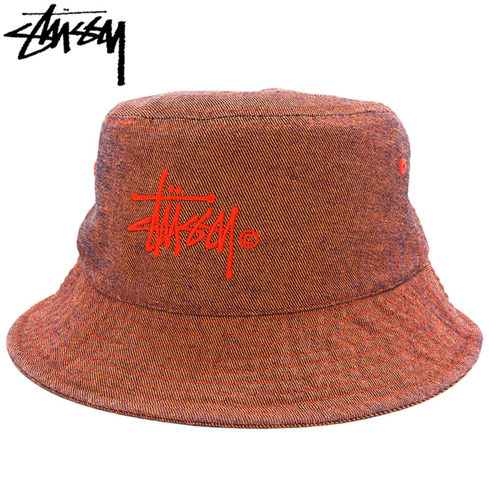 ステューシー STUSSY バケット ハット Copyright Bucket Hat 帽子 ( stussyhat メンズ・男性用 1321194  USAモデル 正規 )[M便 1/1]