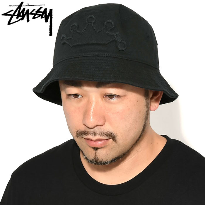 ステューシー バケット ハット STUSSY Crown Applique Bucket Hat 帽子 ( stussyhat メンズ・男性用  1321205 USAモデル 正規 )[M便 1/1] : stu-1321205 : ice field - 通販 - Yahoo!ショッピング