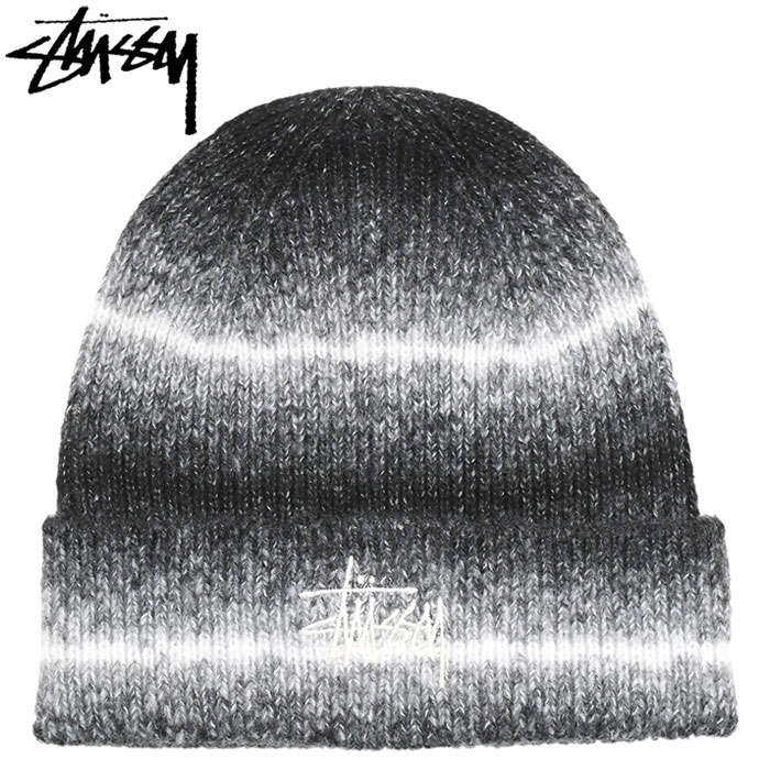 STUSSY ステューシー ニット帽 Basic Striped Cuff ( stussy