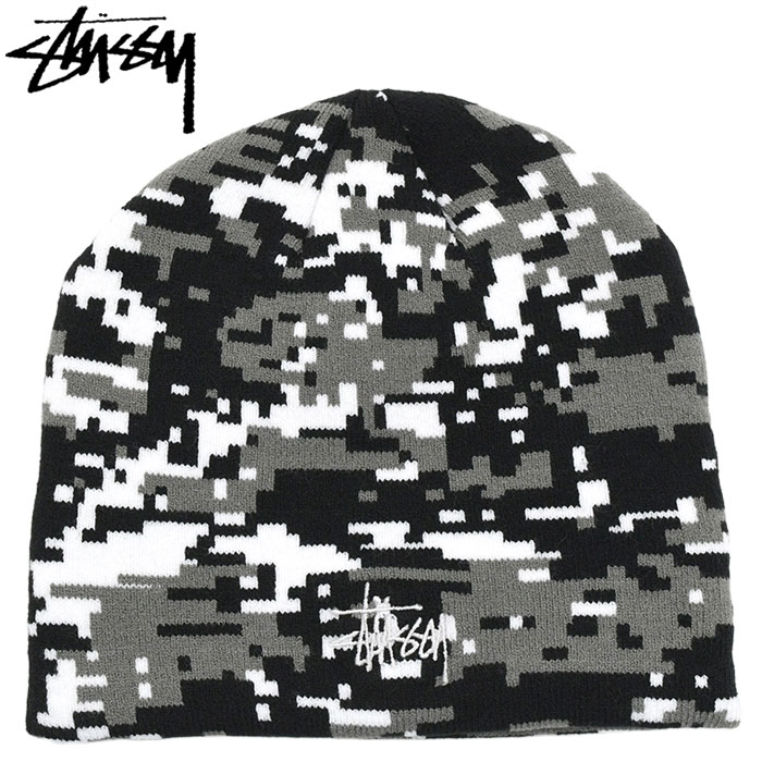 STUSSY（ステューシー） ニット帽 STUSSY Basic Digi Camo Skullcap