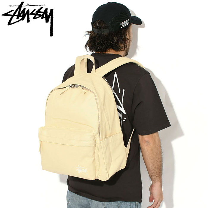 STUSSY CANVAS BACKPACK リュック・バックパック 大容量 STUSSY（ステューシー） リュック STUSSY Canvas ( backpack バック