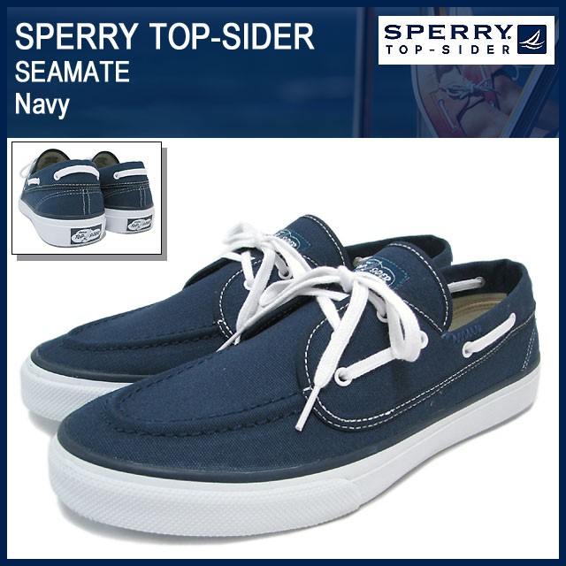 スペリー トップサイダー SPERRY TOP-SIDER シーメイト Navy メンズ 男性(sperry top-sider 13525763  SEAMATE Navy デッキシューズ)