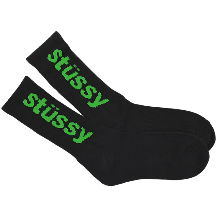 STUSSY（ステューシー） ソックス メンズ Helvetica (stussy crew