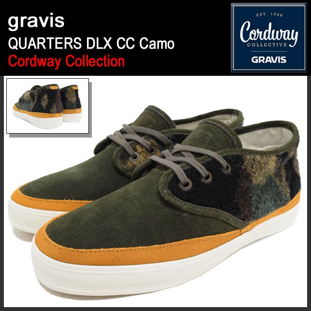 gravis（グラビス） スニーカー メンズ 男性用 コースター CC カモ