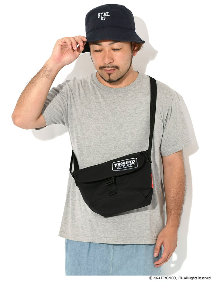 Manhattan Portageマンハッタンポーテージのバッグ Nylon Messenger Bag Flap Zipper Pocket Extra Small02