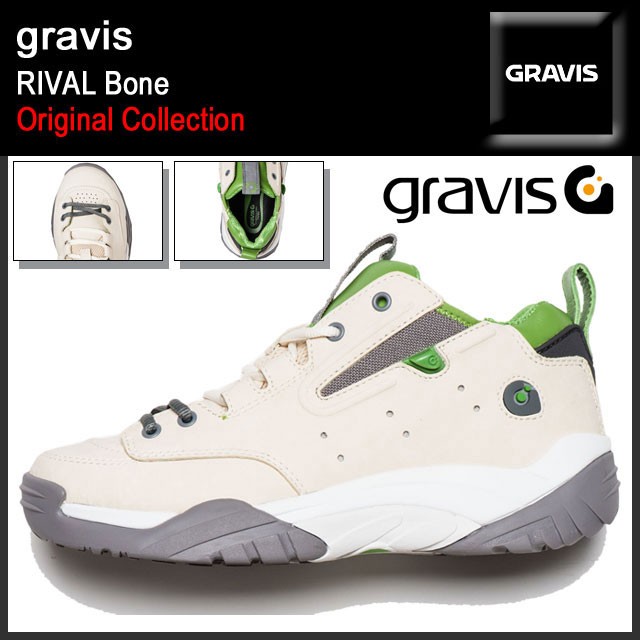 グラビス gravis スニーカー メンズ 男性用 ライバル ボーン