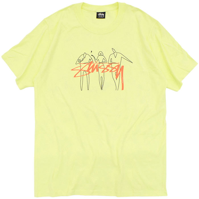 STUSSY（ステューシー） Tシャツ 半袖 メンズ & レディース 3 People