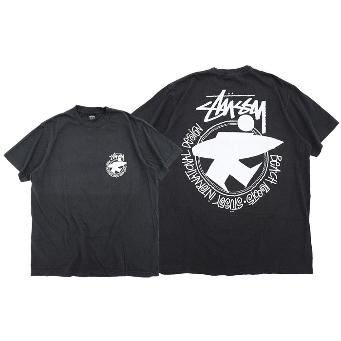 ステューシー Tシャツ 半袖 STUSSY メンズ Beach Roots Pigment Dyed ( stussy tシャツ tee ピグメント  カットソー 1904800 USAモデル 正規 ) : stu-1904800 : ice field - 通販 - Yahoo!ショッピング