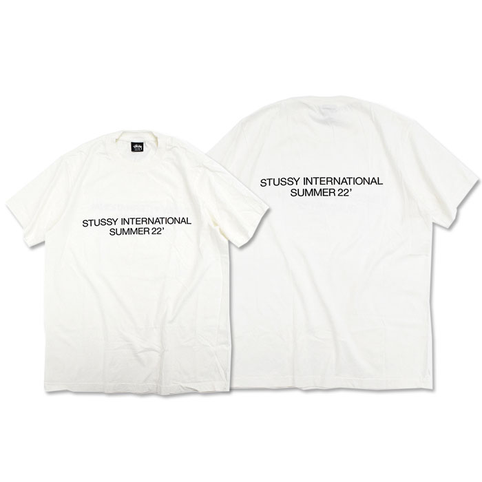 ステューシー Tシャツ 半袖 STUSSY メンズ International 22 Pigment