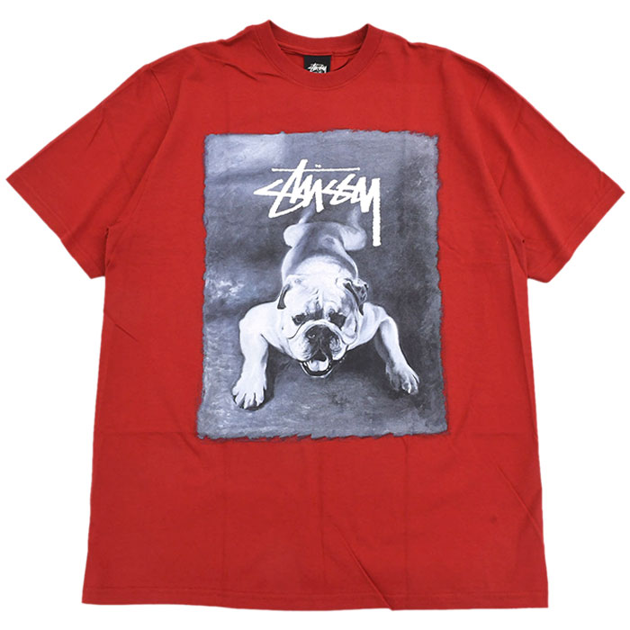 ステューシー Tシャツ 半袖 STUSSY メンズ Bulldog ( stussy tee T-SHIRTS カットソー トップス 男性用  1904844 USAモデル 正規 )