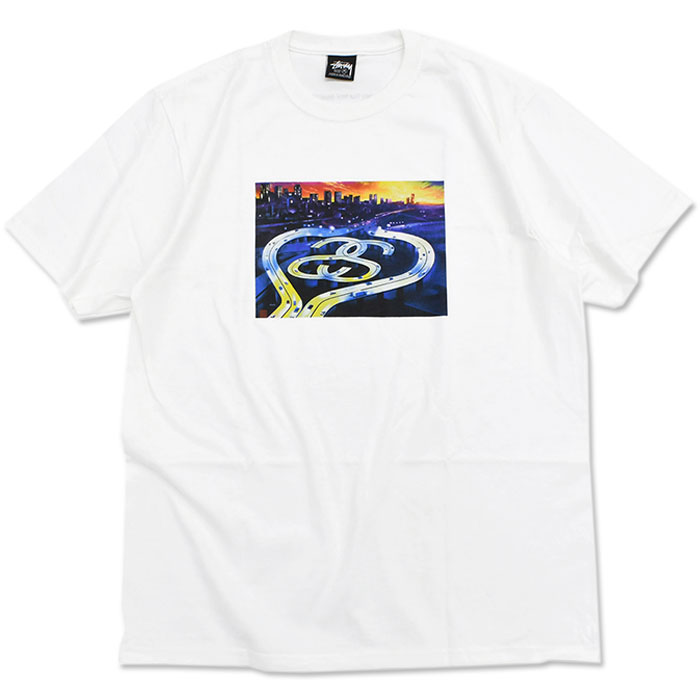 ステューシー Tシャツ 半袖 STUSSY メンズ SS Highway ( stussy tee T-SHIRTS カットソー トップス 男性用 1904875 USAモデル 正規 )[M便 1/1]｜icefield｜02