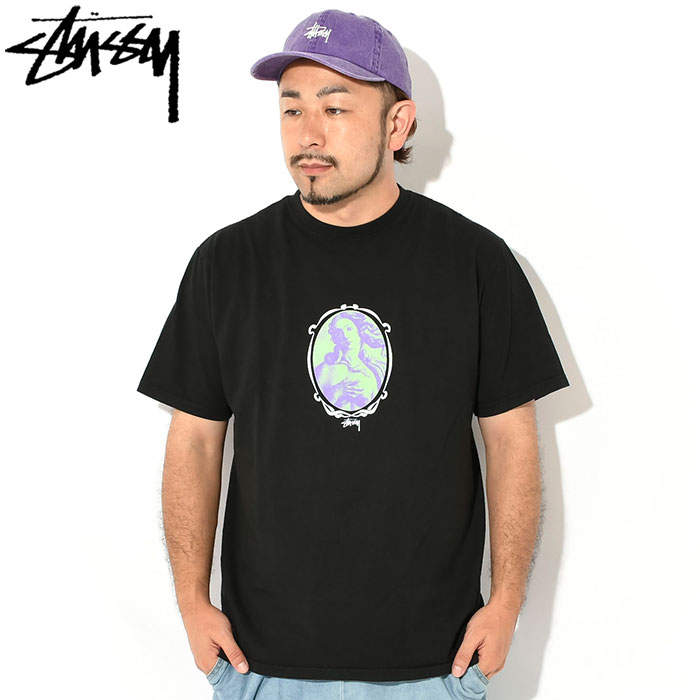 ステューシー Tシャツ 半袖 STUSSY メンズ Venus Oval Pigment Dyed ( stussy tシャツ tee ピグメント カットソー 1905029 USAモデル 正規 )[M便 1/1] | STUSSY | 01