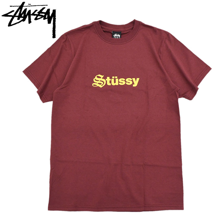 【STUSSY】お洒落なデザイン！REFRACTED TEE 半袖 Tシャツ ロゴ STUSSY】お洒落なデザイン！REFRACTED TEE 半袖 Tシャツ ロゴ