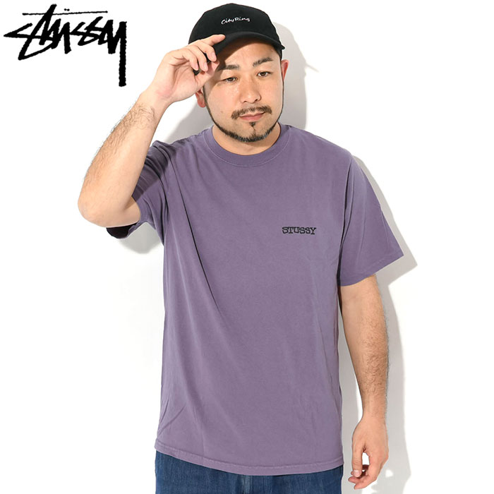 ステューシー Tシャツ 半袖 STUSSY メンズ Jumbo Pigment Dyed ( stussy tシャツ tee ピグメント カットソー 1905078 USAモデル 正規 )[M便 1/1] | STUSSY | 01