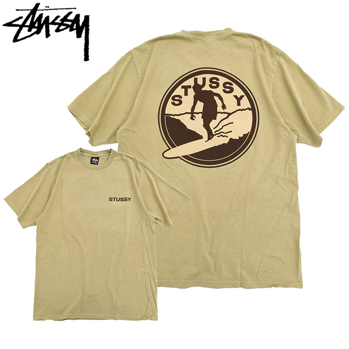 STUSSY（ステューシー） Tシャツ 半袖 メンズ Surf Club Pigment Dyed