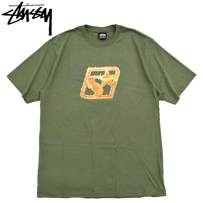 STUSSY ステューシー Tシャツ 半袖 メンズ Blaze ( stussy tee T