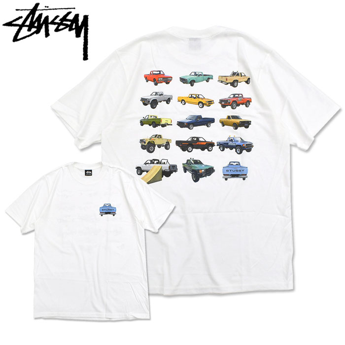 【超大人気♪】STUSSY カジュアル 半袖 ピックアップ Tシャツ STUSSY ステューシー Tシャツ 半袖 メンズ Pickup ( stussy tee