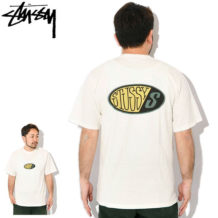 STUSSY ステューシー Tシャツ 半袖 メンズ Pitstop Pigment Dyed
