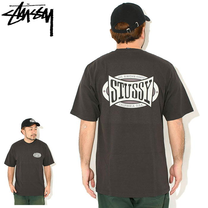 STUSSY（ステューシー） Tシャツ 半袖 メンズ Champion Oval Pigment