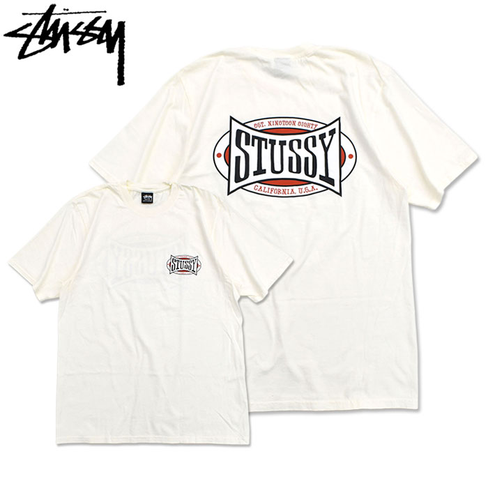 STUSSY（ステューシー） Tシャツ 半袖 メンズ Champion Oval Pigment