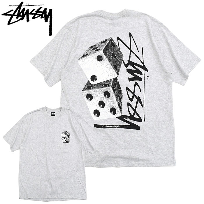 STUSSY（ステューシー） Tシャツ 半袖 メンズ Tall Dice ( stussy tee
