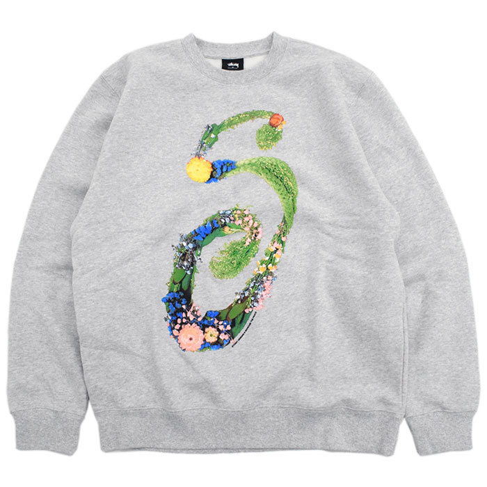 ステューシー トレーナー STUSSY メンズ Floral S ( stussy sweat スウェット トップス 1914619 USAモデル 正規 )｜icefield｜03