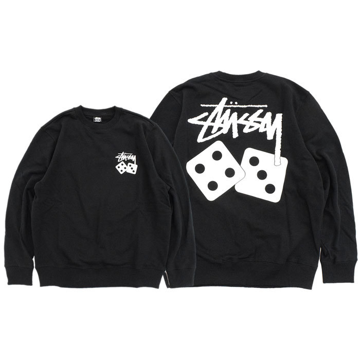 STUSSY ステューシー トレーナー メンズ Dice ( stussy sweat